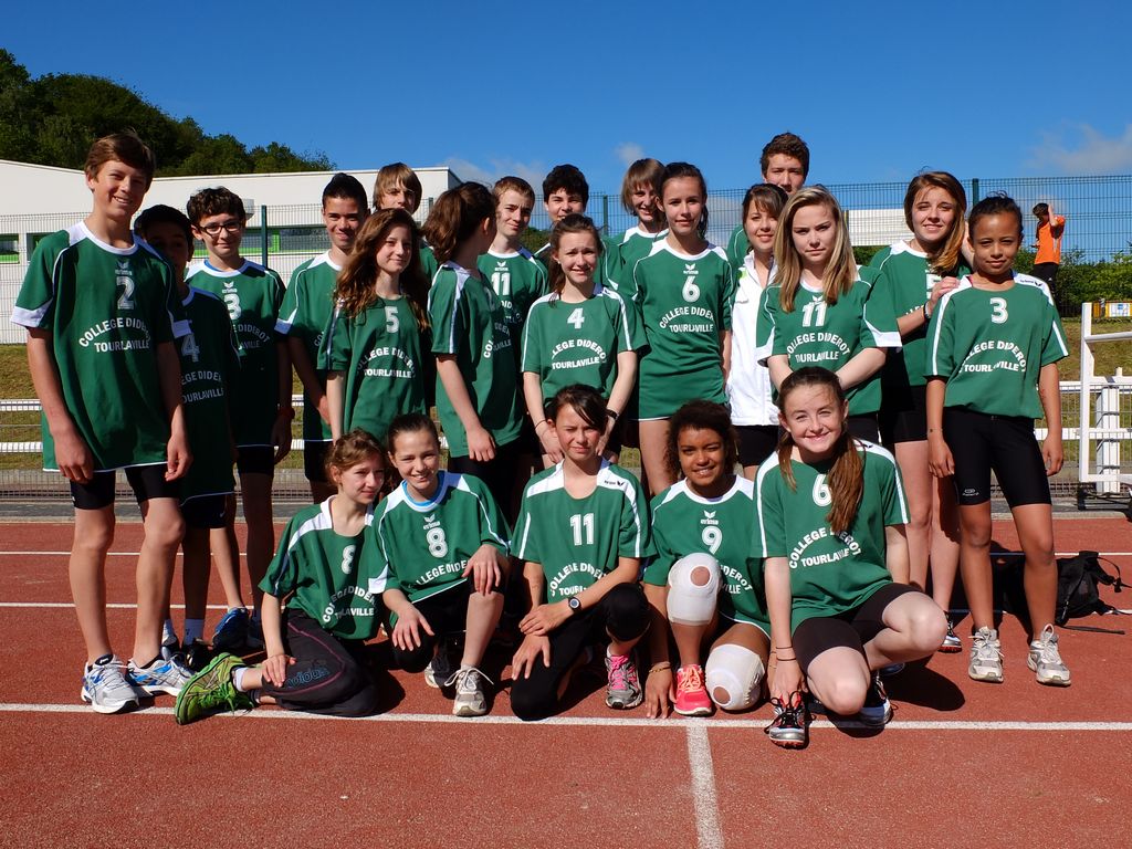 Hadrien Mathis Athlétisme UNSS - Collège Diderot